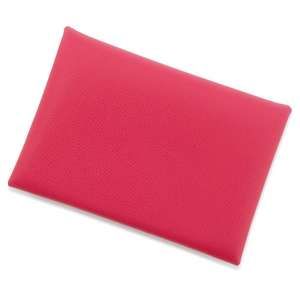 Hermes Coin Case Calvi Duo Framboise Vaud Madame B Wallet